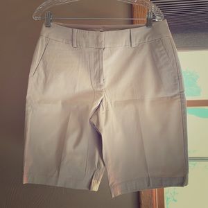 Ann Taylor, Khaki Boardwalk shorts